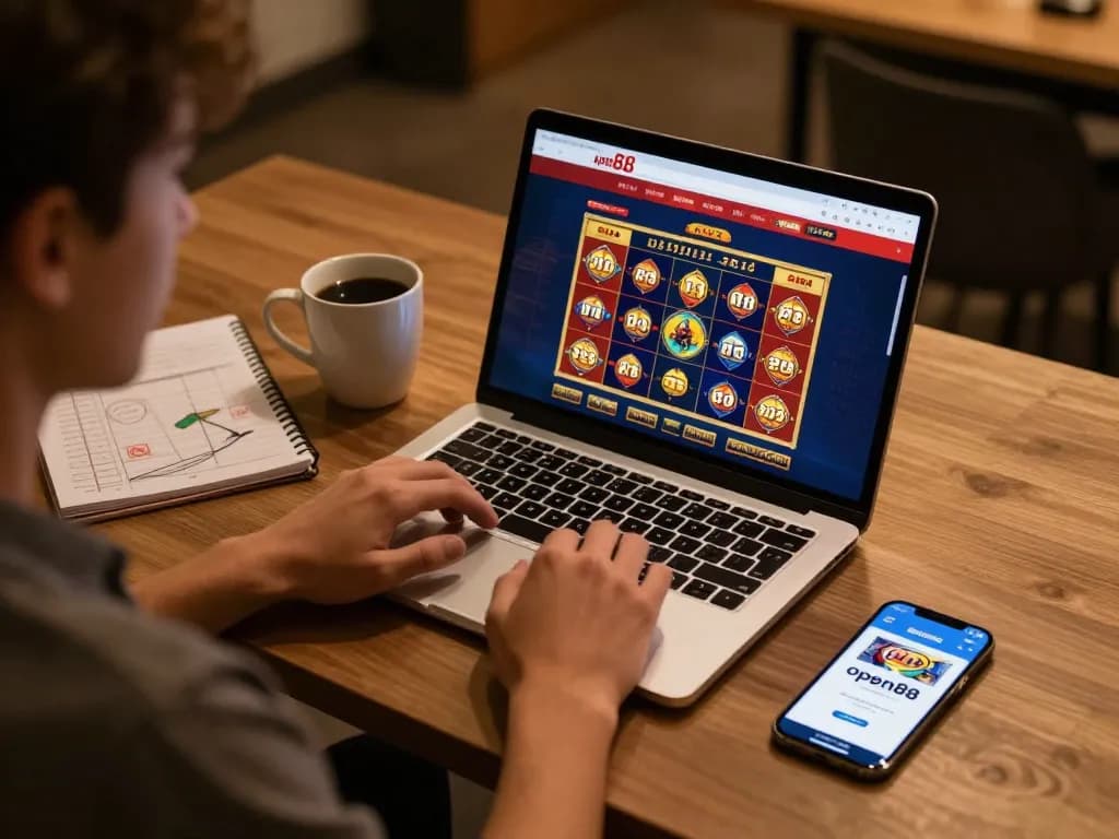 Player exploring the open88 online casino interface for exciting gaming opportunities