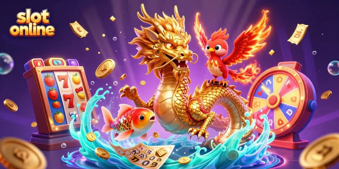 Engage in thrilling slot online games with vivid characters and lively casino elements.