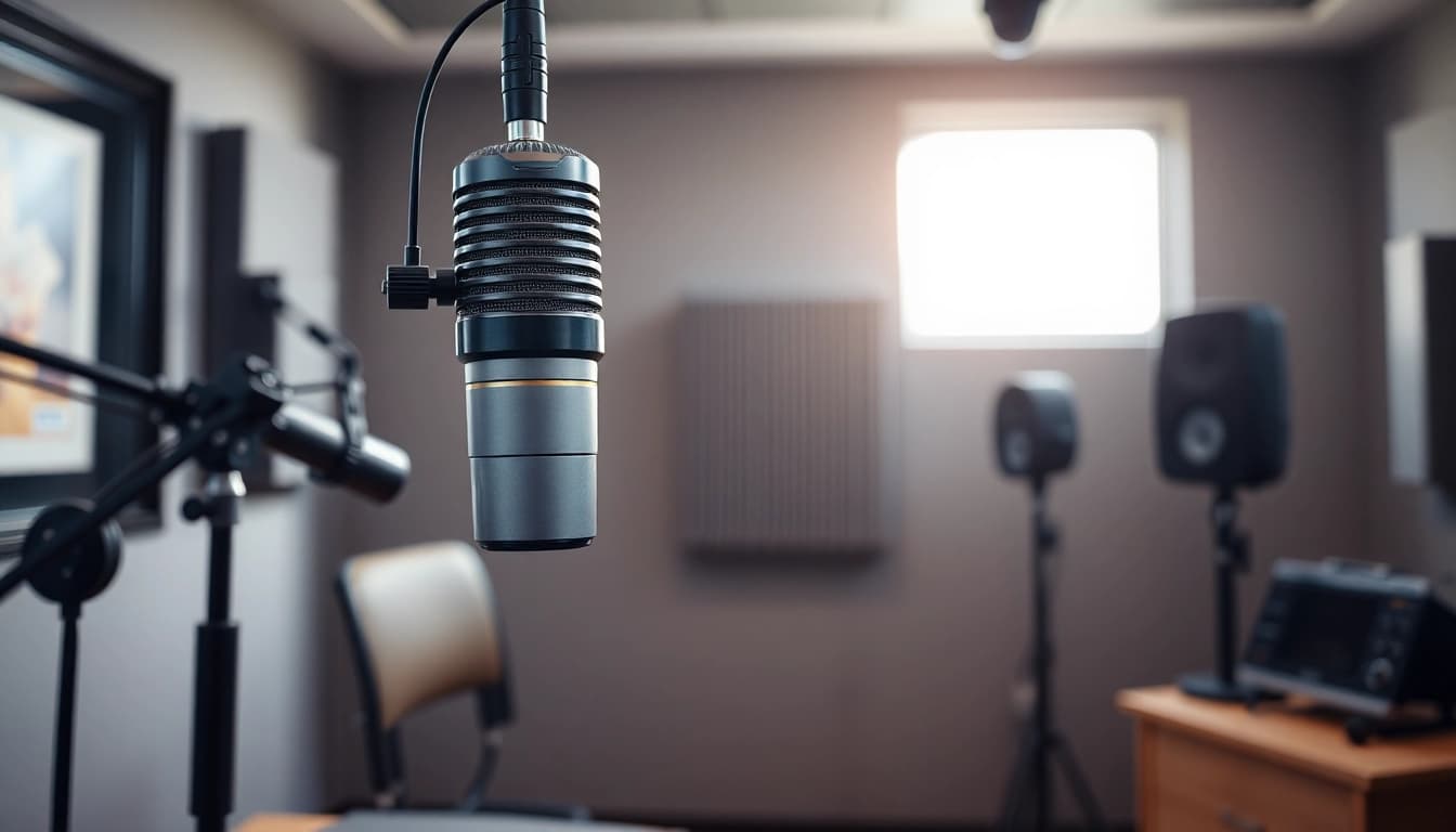 Broadcasting innovative content on https://chadronradio.com/ in a modern radio studio.