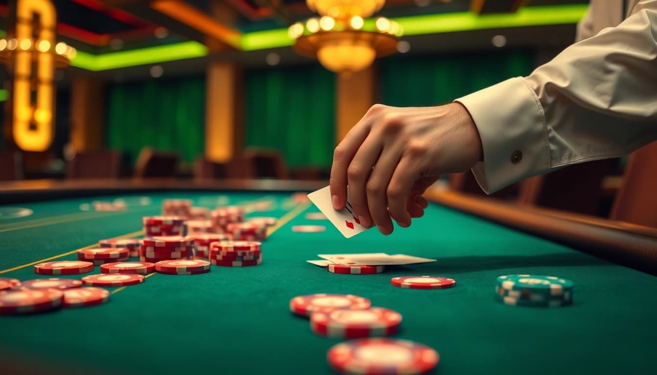 Experience the thrill of gaming at 8win malaysia with vibrant casino tables.