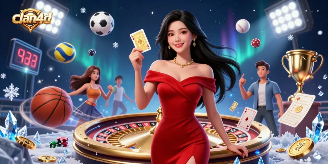 Engage in thrilling gameplay with clan4d featuring dynamic casino elements and vibrant characters.