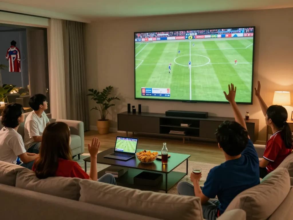 Xoilac TV live stream creates excitement as friends gather to watch their favorite football match