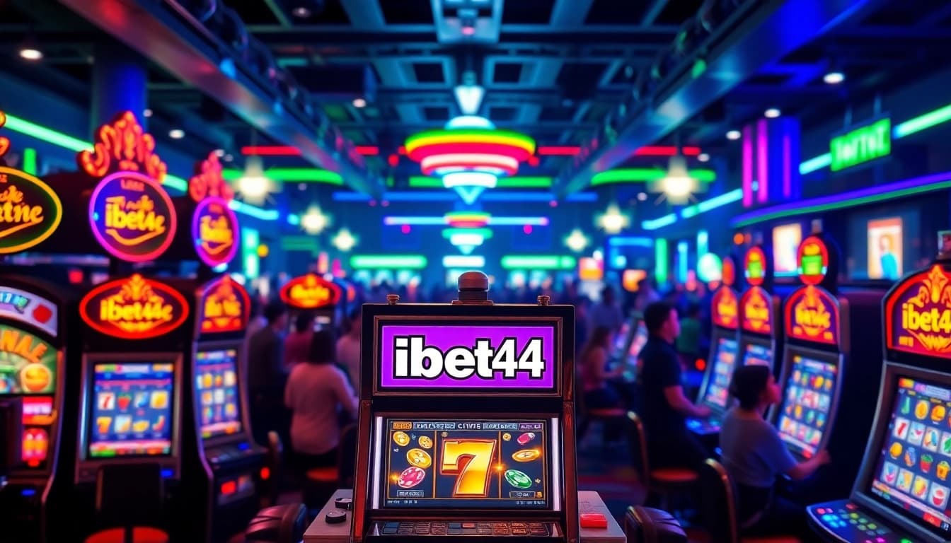 Menangkan jackpot di ibet44 slot dengan mesin slot yang cerah dan menarik