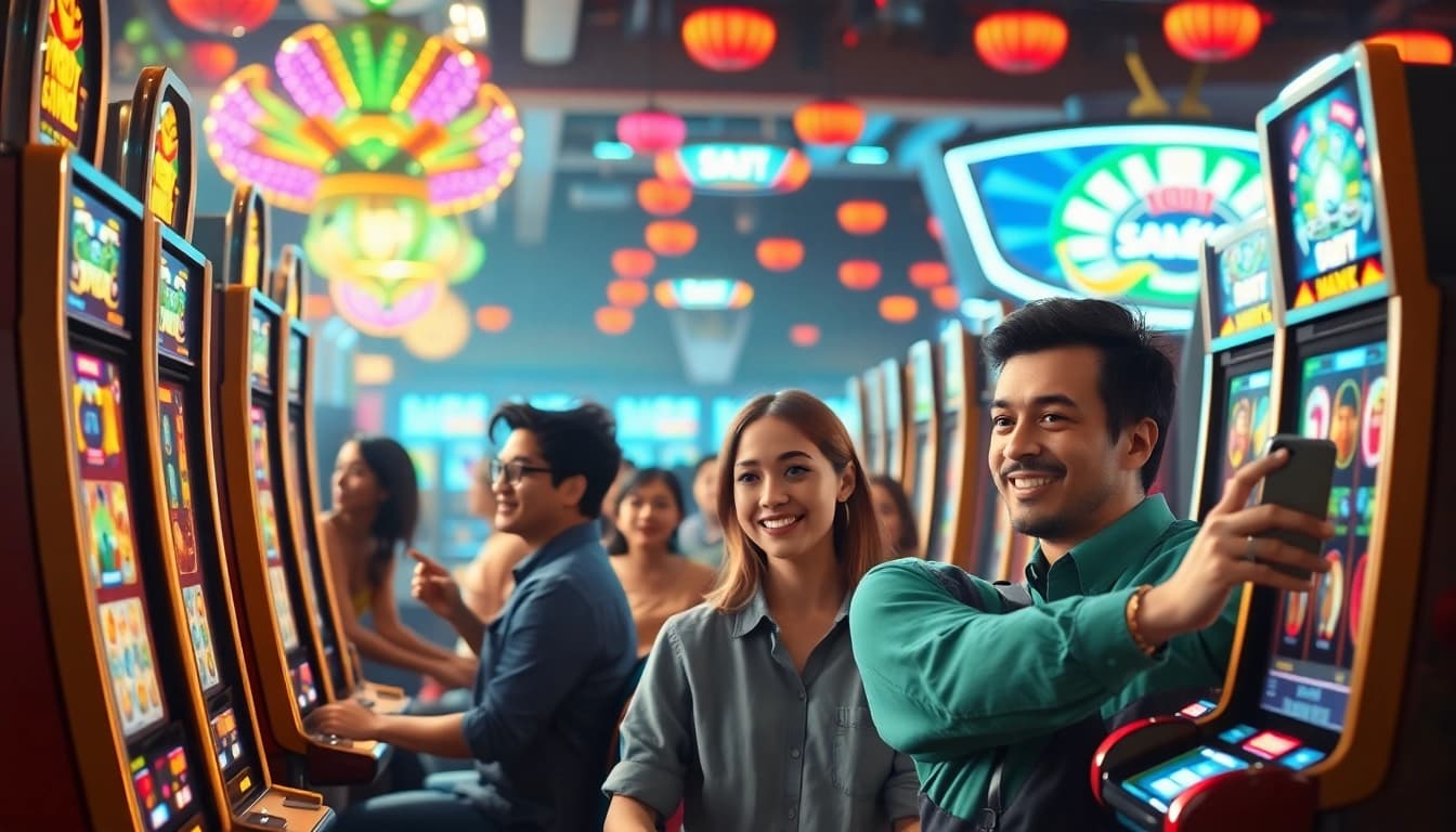 เพลิดเพลินกับ pg slot ที่เต็มไปด้วยสีสันและบรรยากาศคาสิโนที่น่าตื่นเต้น