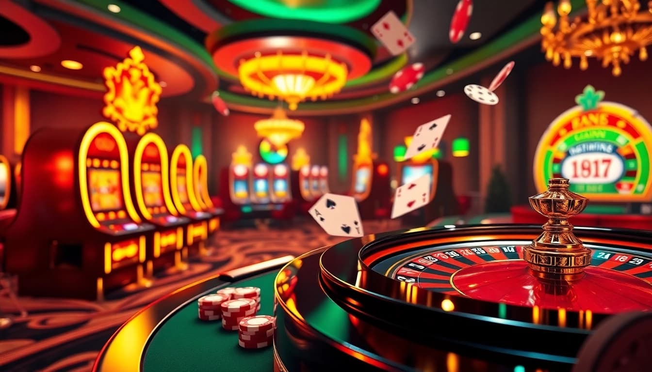 Experience the thrill of new77 alternatif with engaging online slot machines and casino elements.