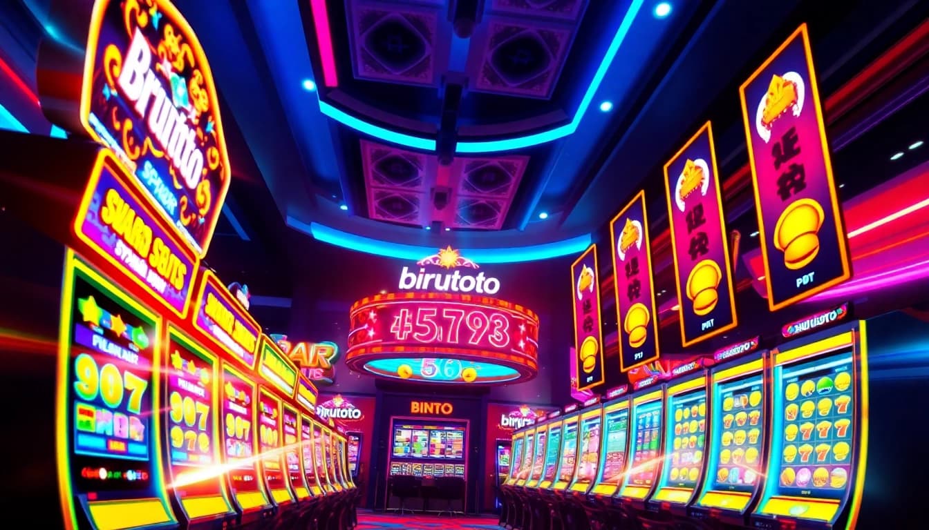 Rasakan sensasi bermain Birutoto online dengan mesin slot yang berwarna-warni dan visual yang dinamis.