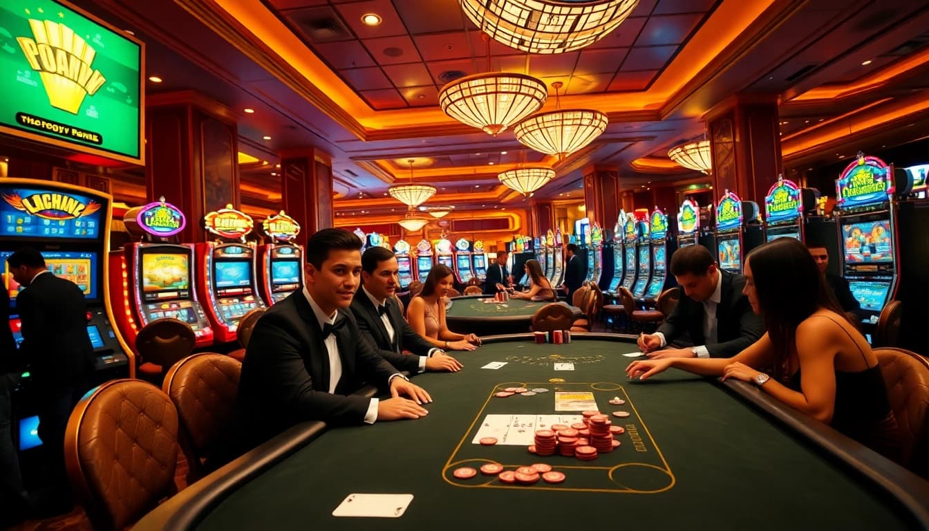 Menangkan permainan di casino dengan bbni4d dan kerumunan pemain yang antusias.