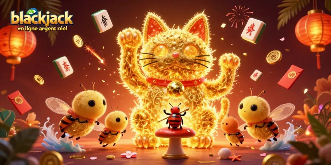 Jouez au blackjack en ligne argent réel avec des croupiers virtuels dans une ambiance animée.
