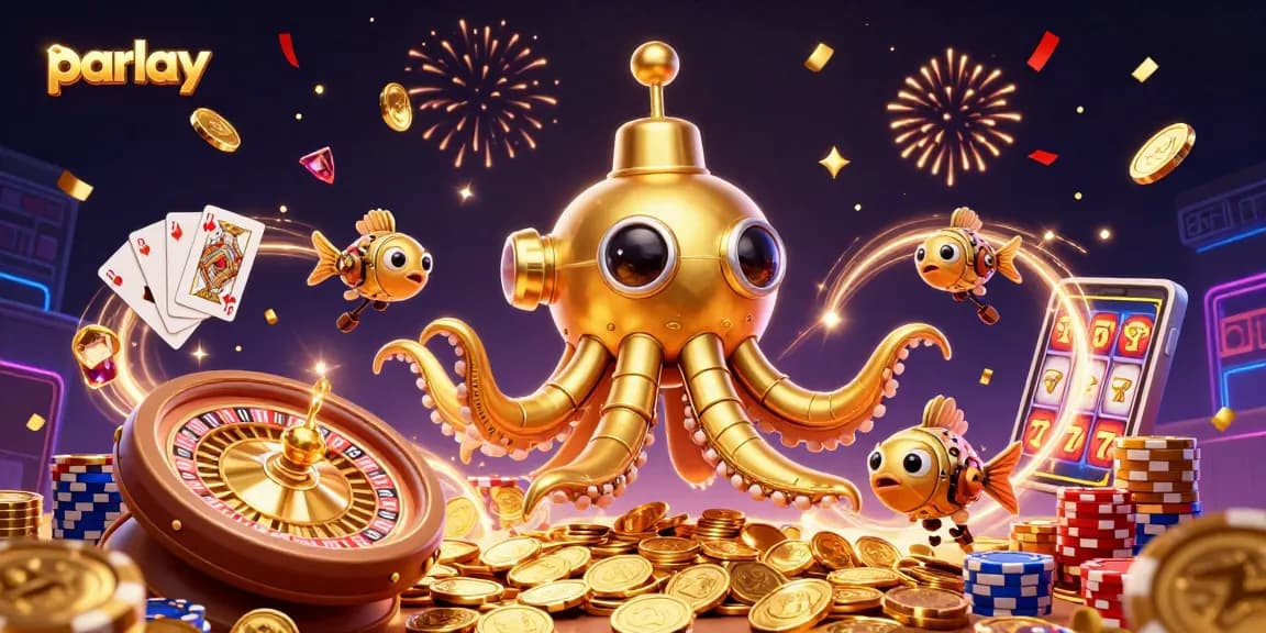 Experience the thrill of parlay betting with vibrant visuals and dynamic gaming elements.