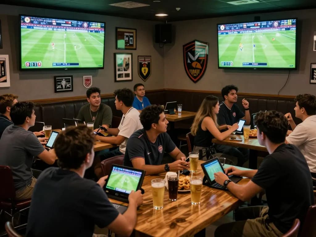 Watch the latest soccer matches and place bets on okwintv bóng đá in a vibrant setting