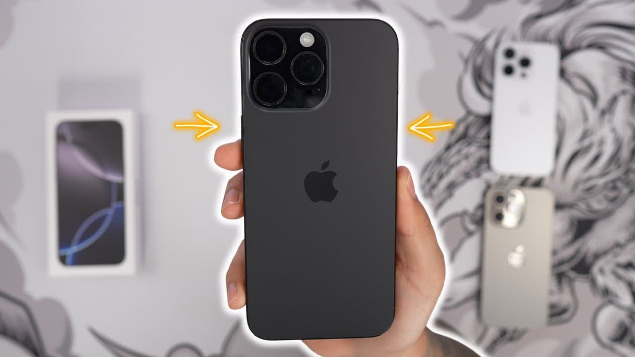 IPhone 16 Pro Max Colores y acabados elegantes