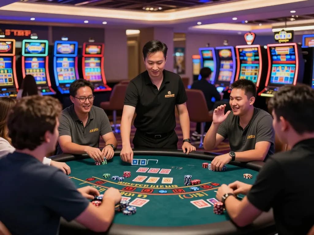 Go88 players enjoying vibrant casino atmosphere with engaging games
