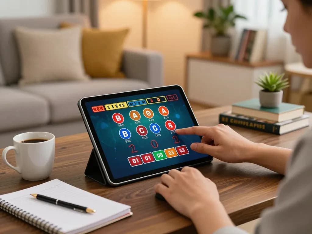 Engaging online player experiencing the thrill of baccarat at home, showcasing 88i gaming interface.
