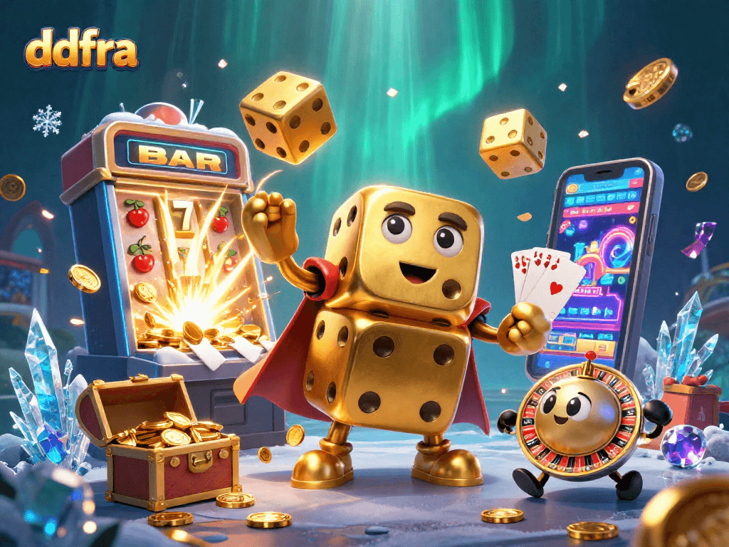 Engage at ddfra's alluring 3D casino with lively characters and explosive gaming elements.