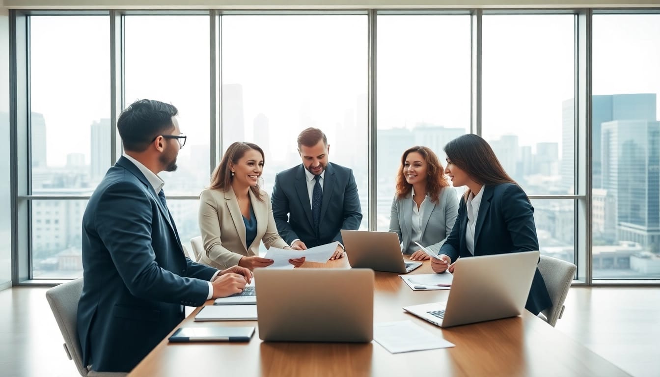 Legal consultation at https://www.lalitlaw.com involving diverse lawyers in a professional setting.