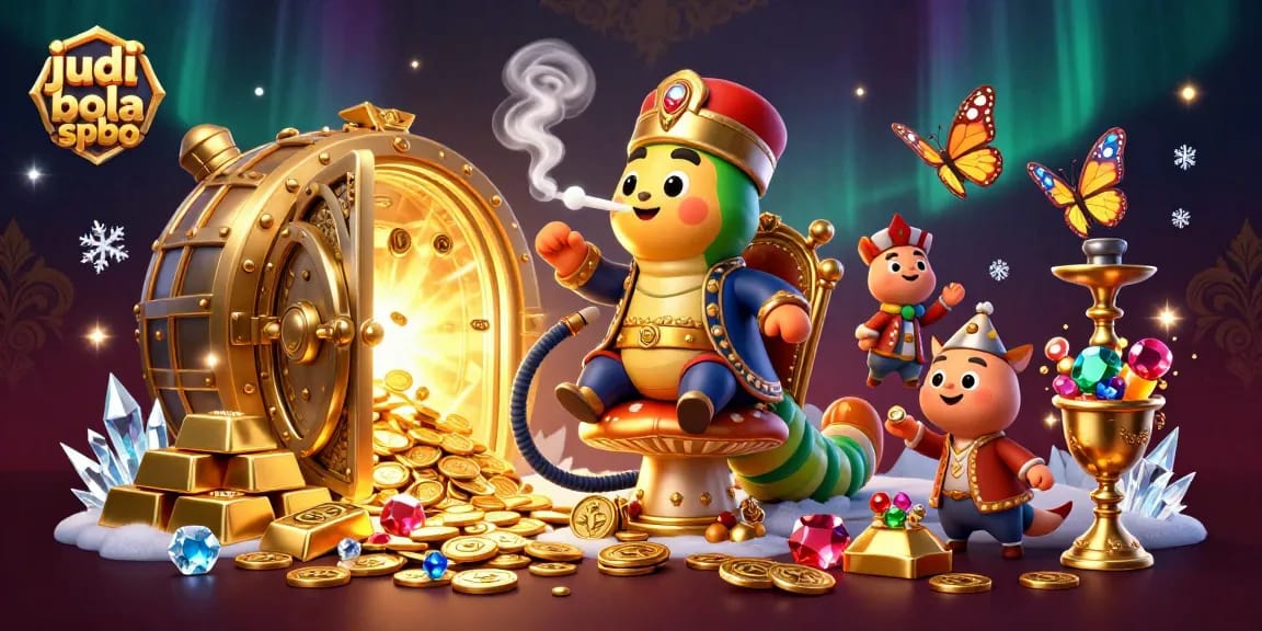 Engage in judi bola spbo and sports betting excitement with captivating 3D casino art.