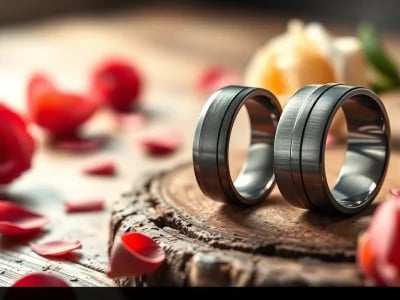 Elegantly Crafted Gunmetal Wedding Bands for Men: Styles, Features, and Selection Tips