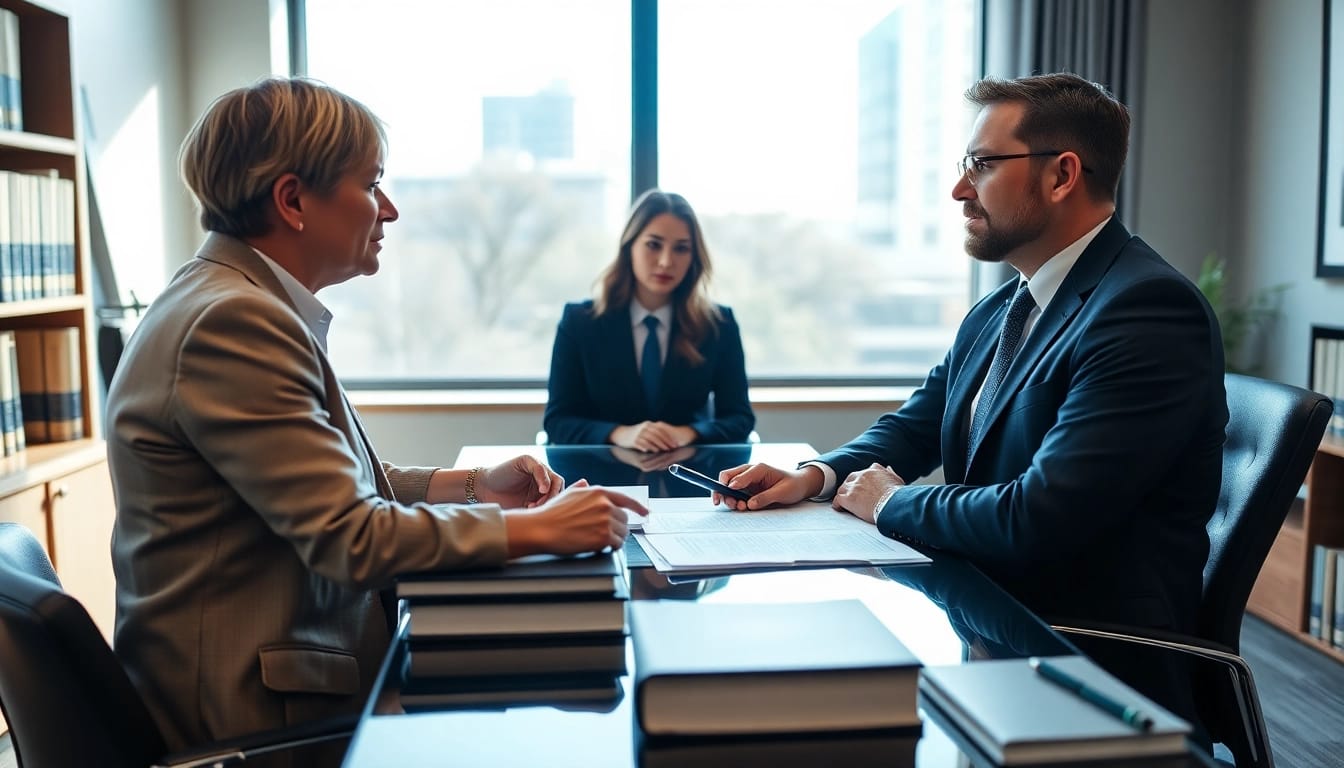 Consult with a personal injury lawyer from https://www.mainorellis.com in a professional office.