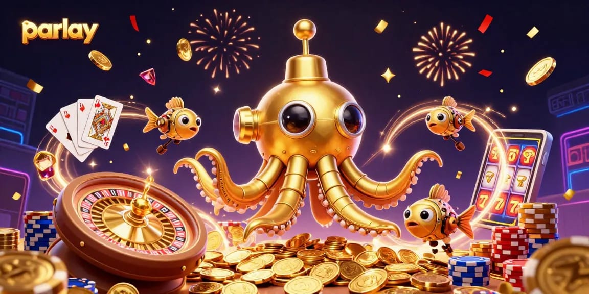 Experience the thrill of parlay betting with vibrant visuals and dynamic gaming elements.