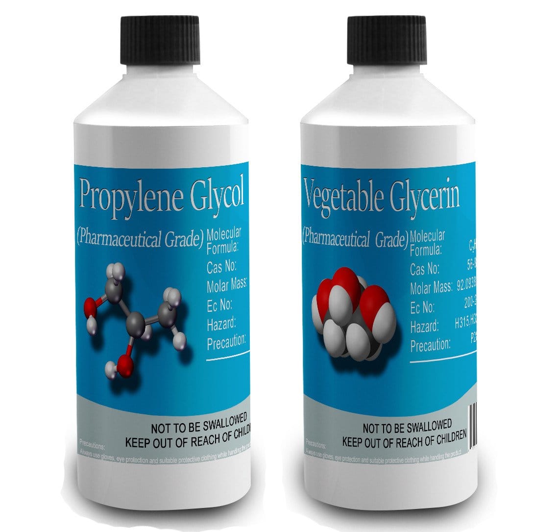 Optimale Feuchtigkeitspflege mit Glycerin VG und Propylenglykol PG