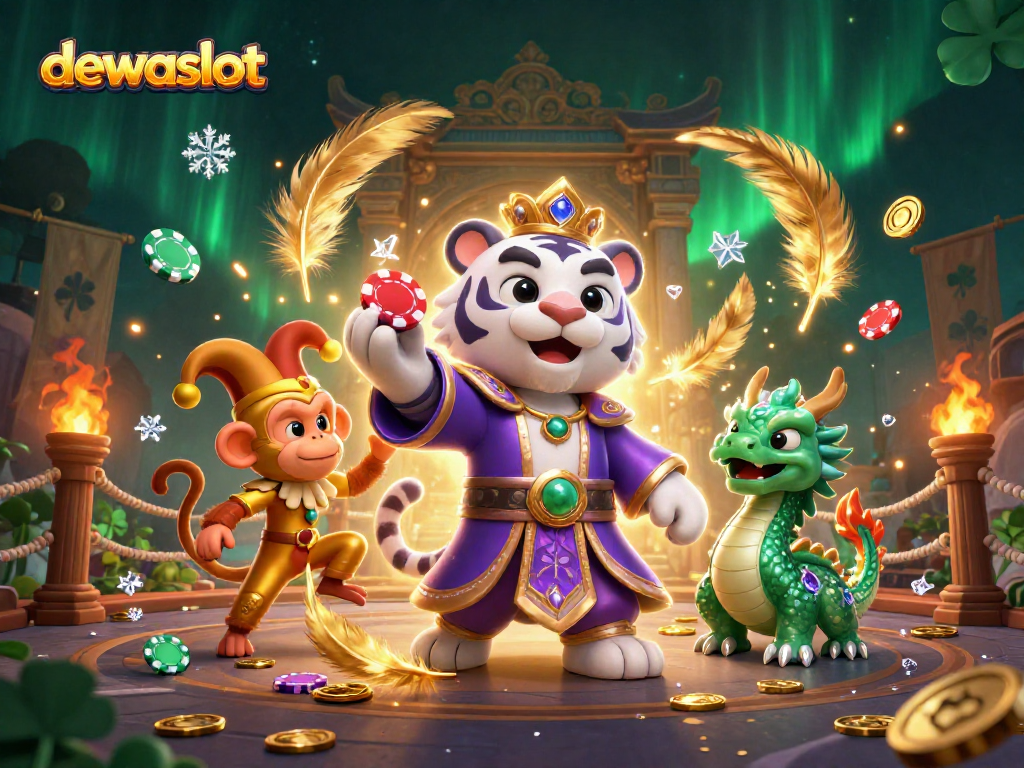 Mengambil peluang di dewaslot dengan slot yang penuh warna dan simbol keberuntungan.