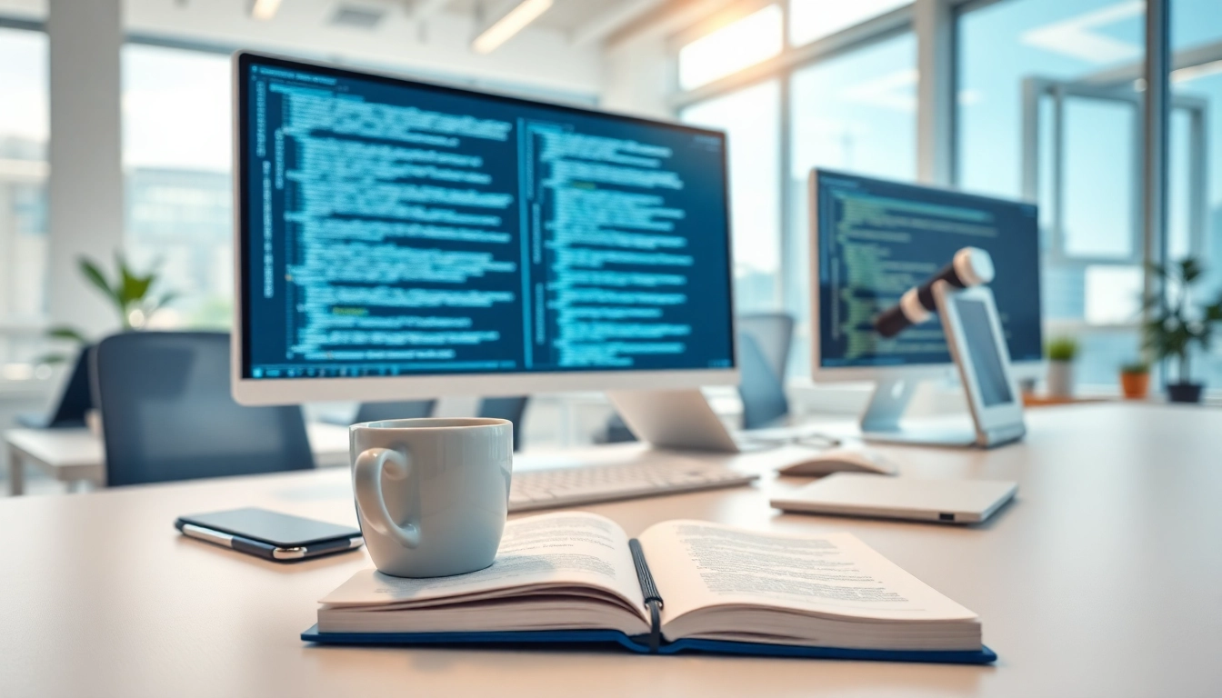 Optimize test automation processes using DoesQA in a professional workspace with modern technology.