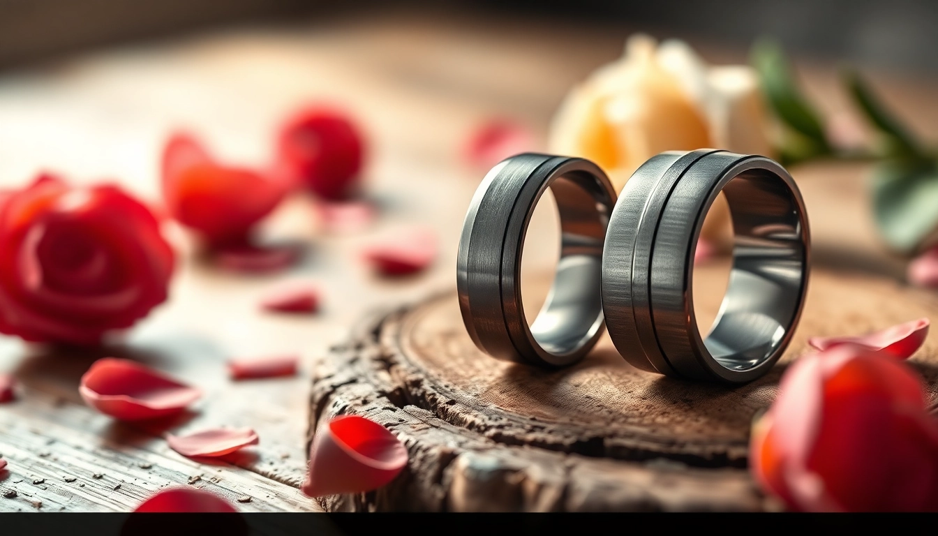 Elegantly Crafted Gunmetal Wedding Bands for Men: Styles, Features, and Selection Tips