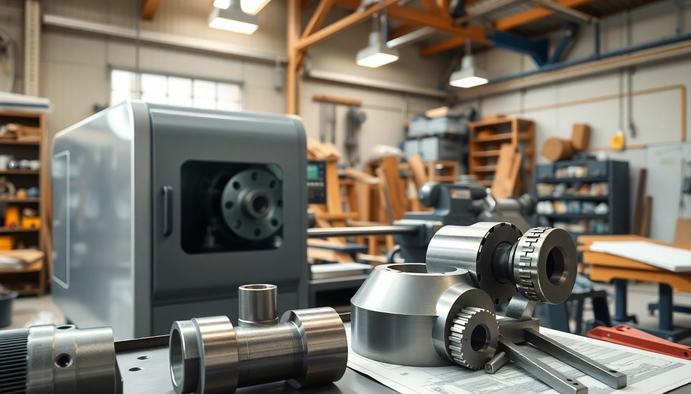Custom part manufacturer producing intricate components using advanced CNC lathe machinery.