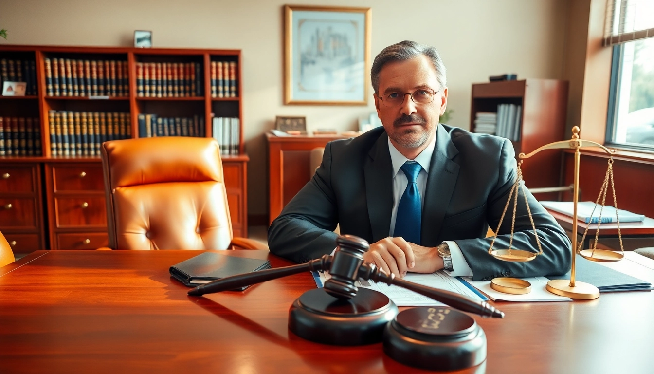 Clearwater truck accident attorney consulting clients in a professional office, showcasing legal expertise.