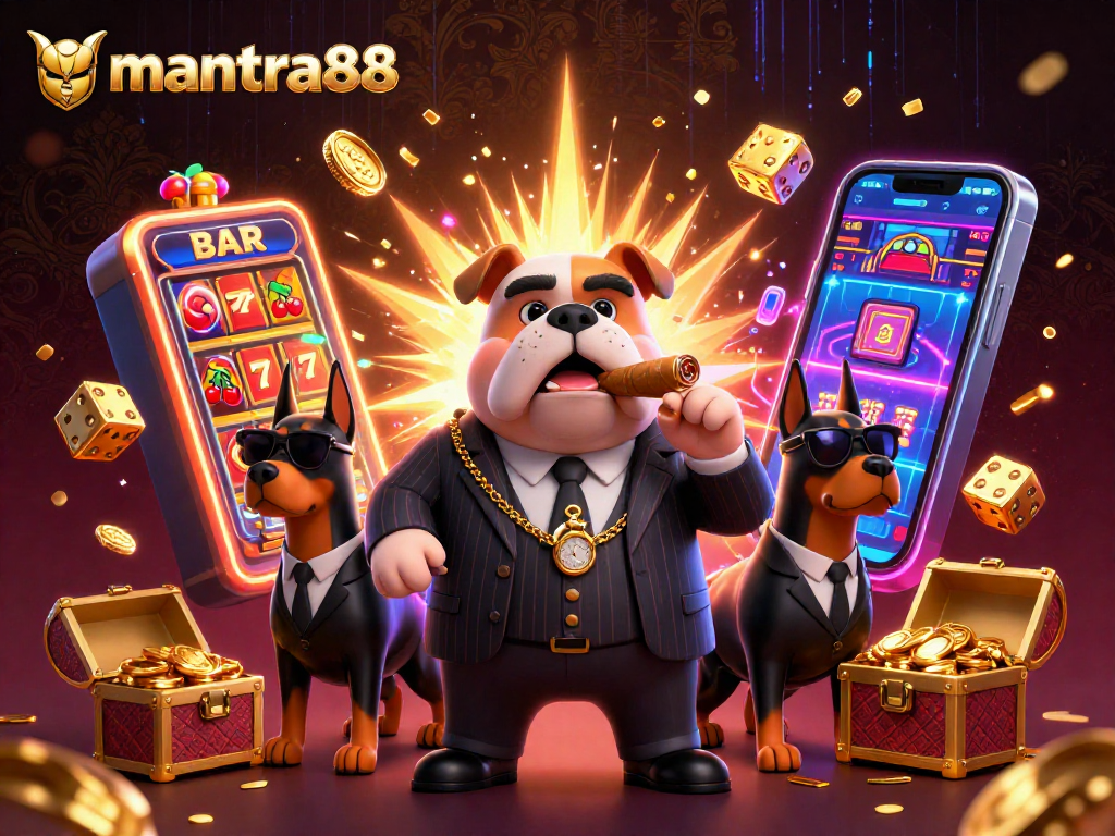 Experience thrilling wins at mantra88 with iconic characters and colorful casino elements.