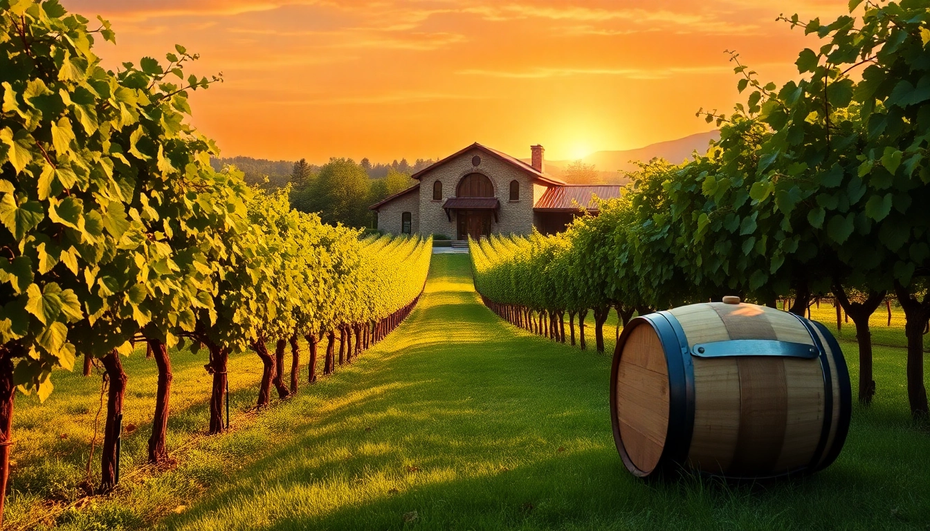 Visit the best wineries in California surrounded by stunning vineyards.