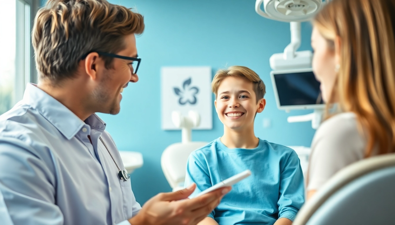 Explore Teen orthodontics Hawthorn with a friendly orthodontist in a modern consultation setting.