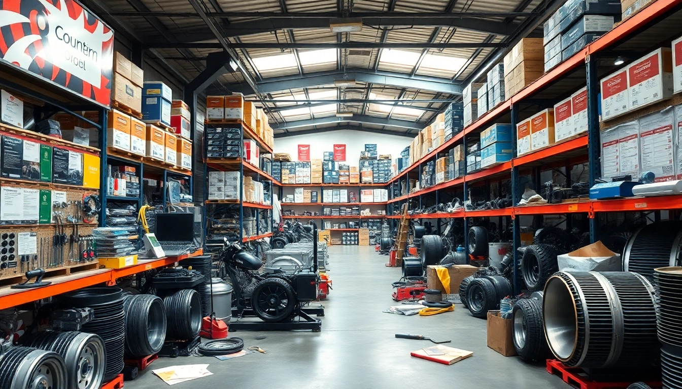 Explore https://factoryoemsupply.com/ showcasing quality automotive parts in a professional warehouse.