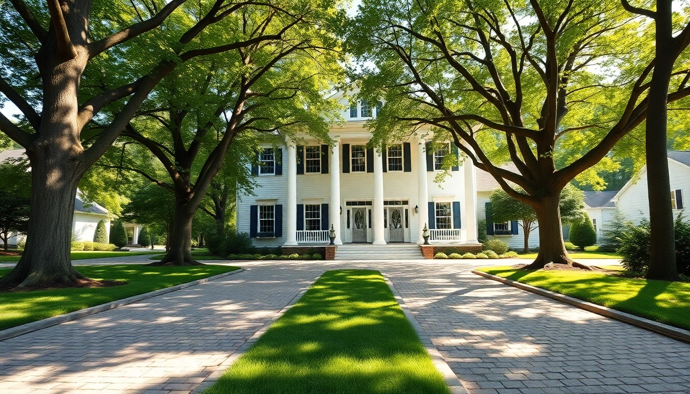 Front view of a colonial home new build construction featuring classic design and inviting details.