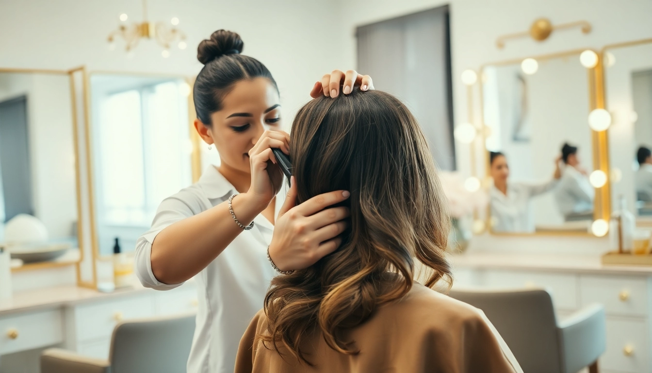 Coafat Bucuresti: Inspirat hairstyling în salon modern din București.
