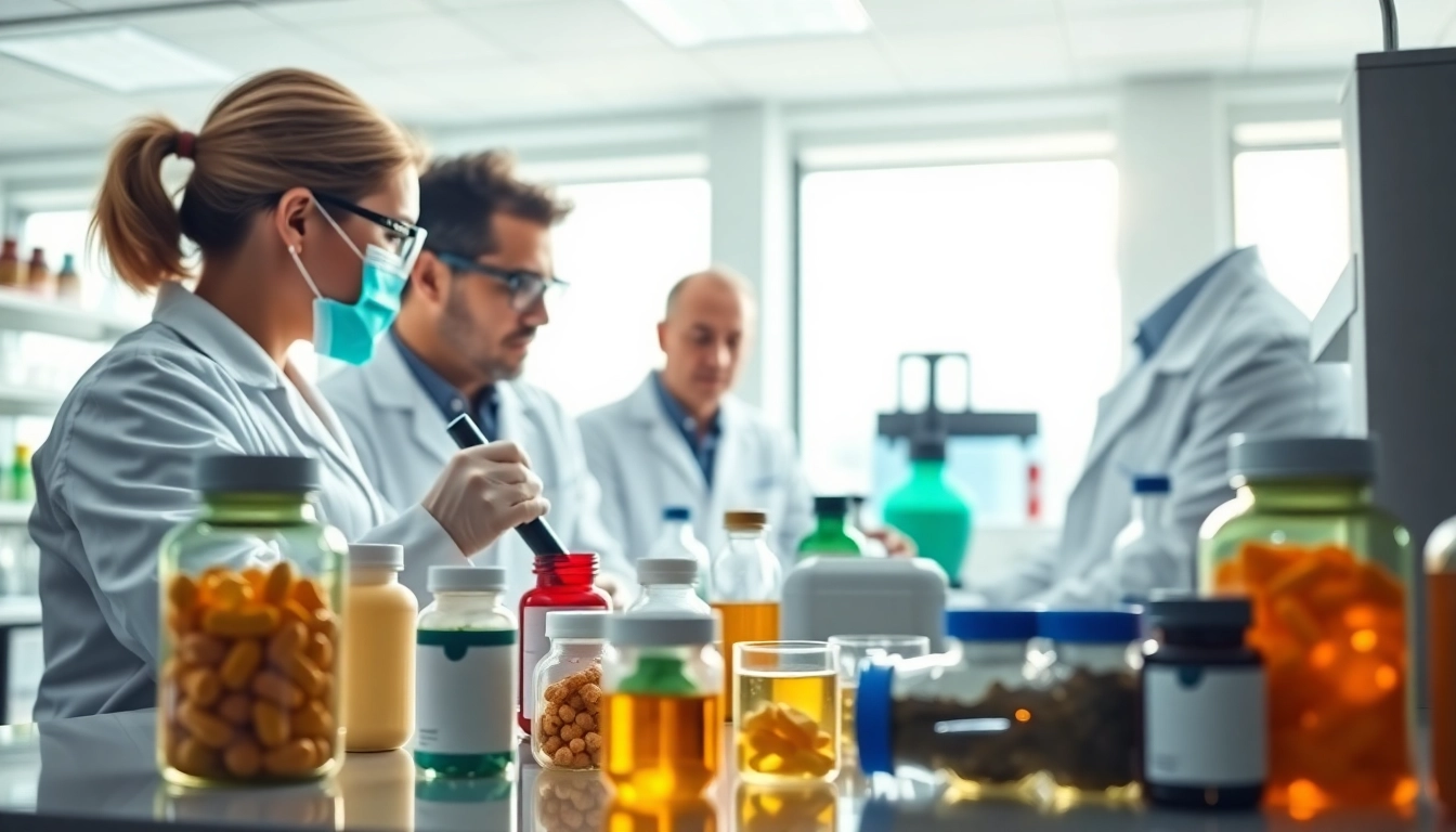 Efficient processes at supplement manufacturers UK showcasing science and professionalism.
