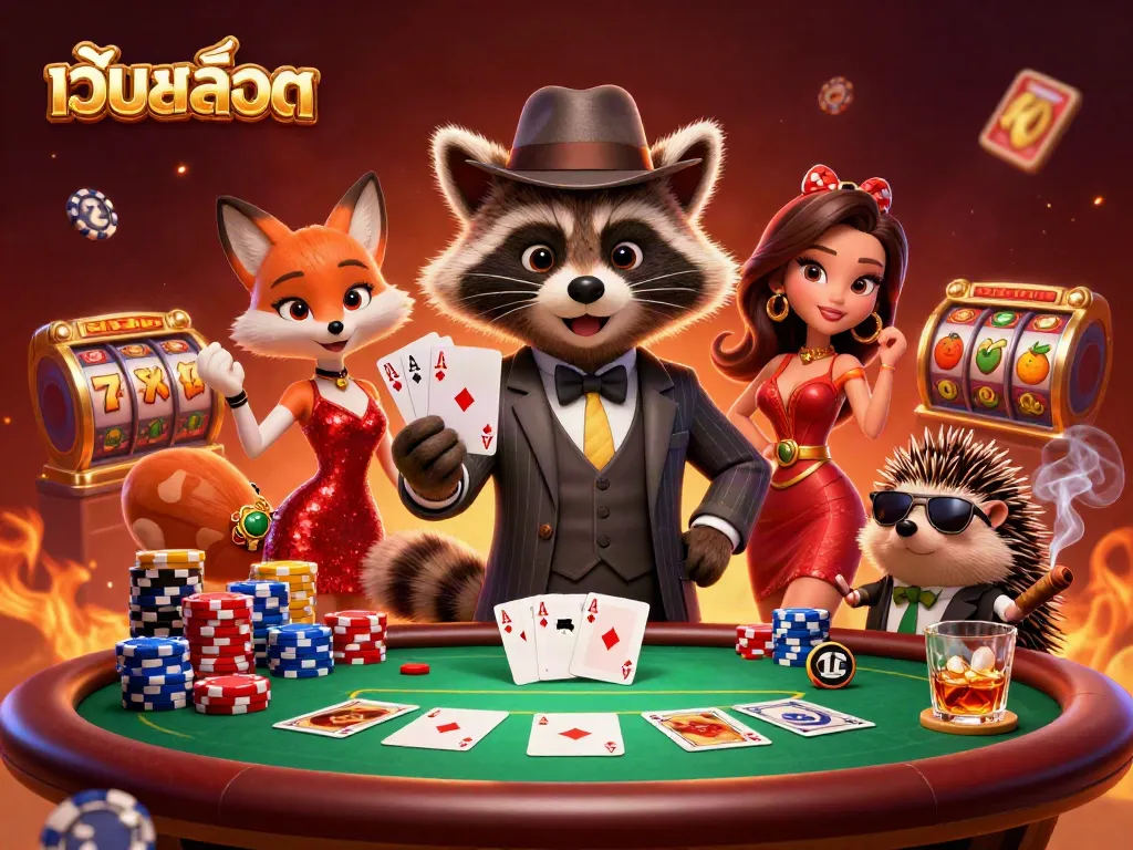 เว็บสล็อต ร่วมสนุกกับเกมคาสิโนที่เต็มไปด้วยความตื่นเต้นและรางวัลมากมาย