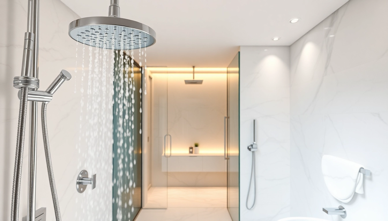 Transform your bathroom with elegant showers featuring modern design elements.
