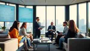 Professional insurance advisor presenting 79king UK-life-insurance options in a modern office setting for 2025