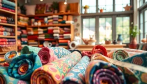 Wafel katoen in diverse kleuren en patronen, perfect voor creatieve projecten.