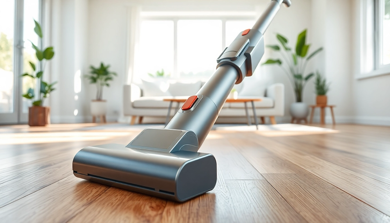 Experience the efficiency of the best cordless vacuum in a bright, stylish living room setting.
