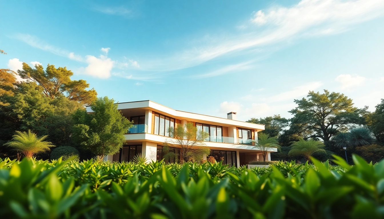 Showcase the real estate property highlighting its modern features and inviting ambiance.