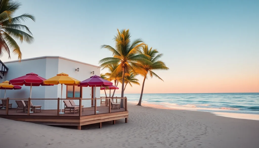 Relax and enjoy the coastal cabana with scenic beach views and inviting atmosphere.