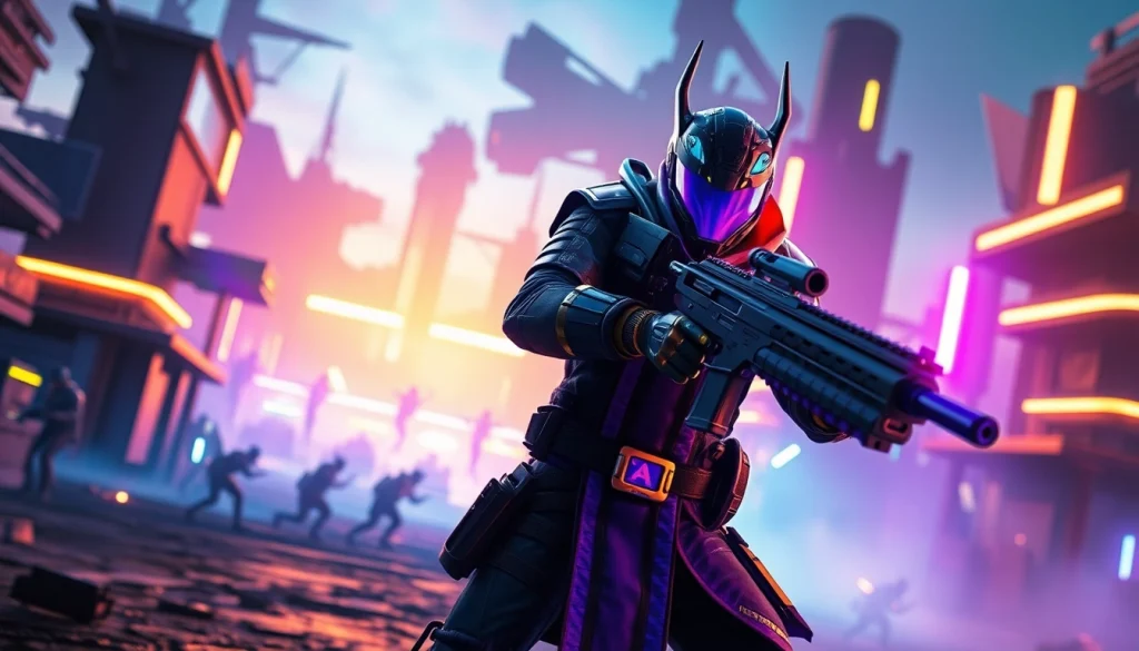 Experience valorant download with an action-ready character in a vibrant gaming landscape.