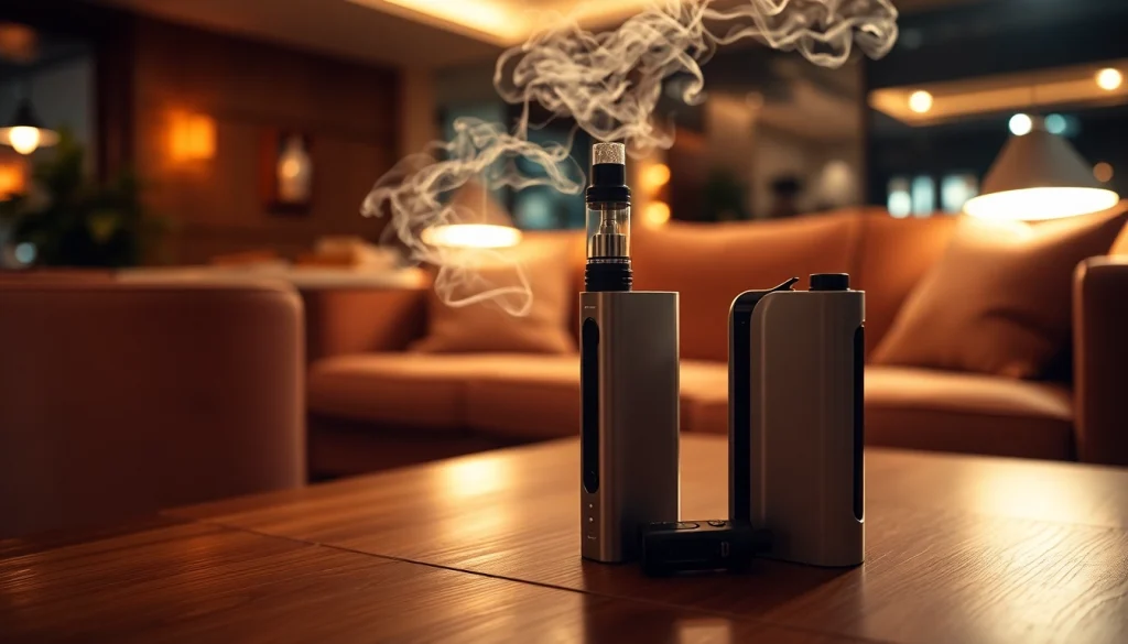 Erlebe die besten Vape-Geräte in einer gemütlichen Lounge-Atmosphäre mit stilvollem Design.