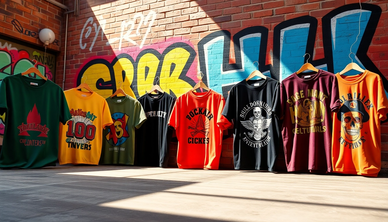 Tampilkan koleksi kaos hip-hop tua dan link alternatif lapak303 game dengan gaya yang unik.