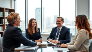 Consultation at https://www.tnlmiami.com with a dedicated attorney showcasing professionalism in a warm Miami office.