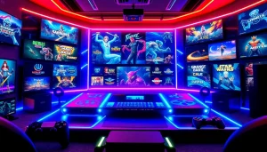 Menampilkan daftar ggsoft game dengan teknologi permainan modern dan pencahayaan dinamis.