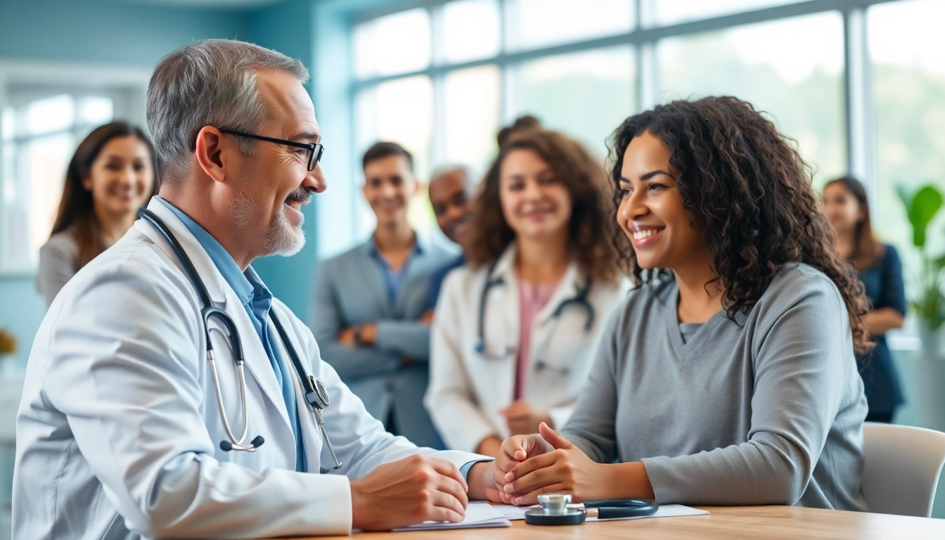 Engaging consultation scene featuring https://www.medexdtc.com in a modern healthcare setting.