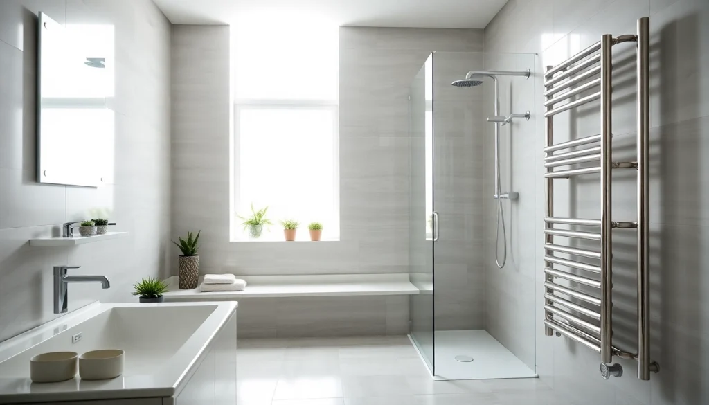 Vibrant Sonni sanitär products displayed in a sleek and modern bathroom setting.